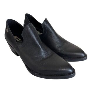 Musse & Cloud Leather Ankle boots Size 38 Black